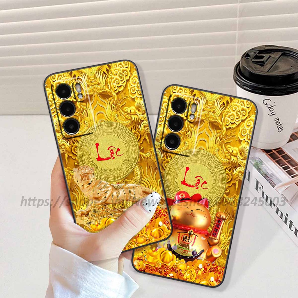 Ốp Oppo Reno 6 / 6Z / 6 PRO / A95 5G in hình 12 Con Giáp Tài Lộc 3D