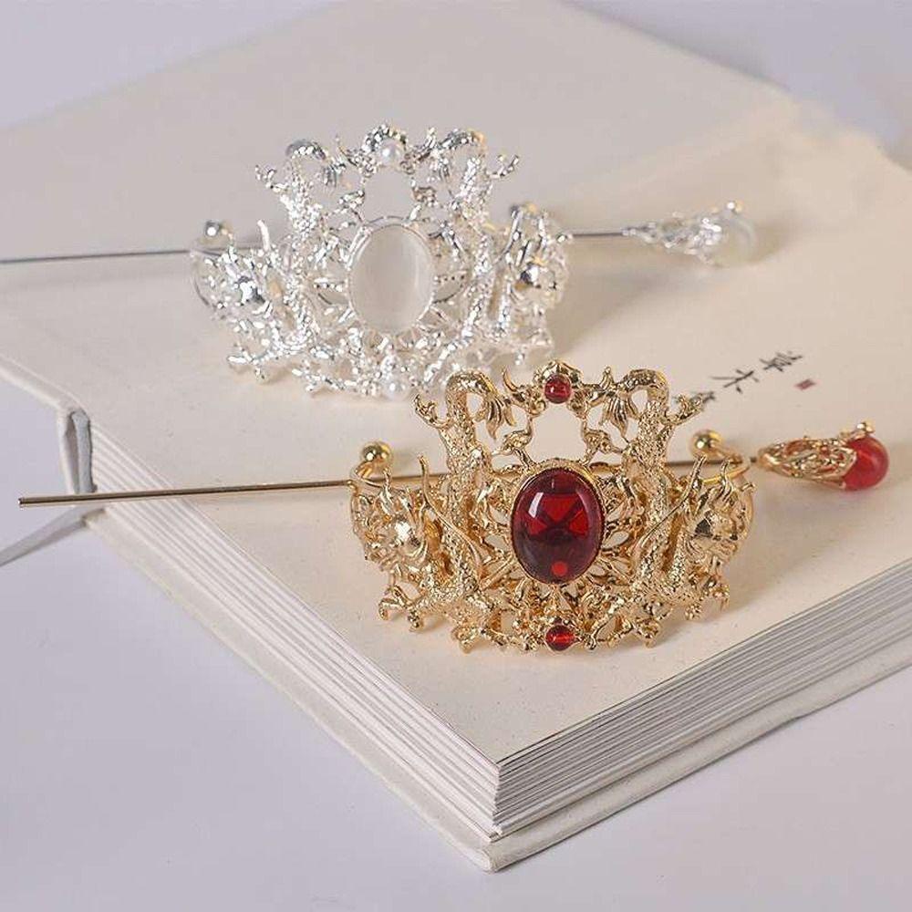 Trâm Cài Tóc Hình Rồng Thanh Lịch Cho Nữ|Phụ Kiện Trang Trí Kiểu Hán Phục Xinh Xắn