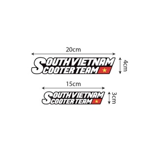 Tem SouthVietNam Scooter team siêu HOT