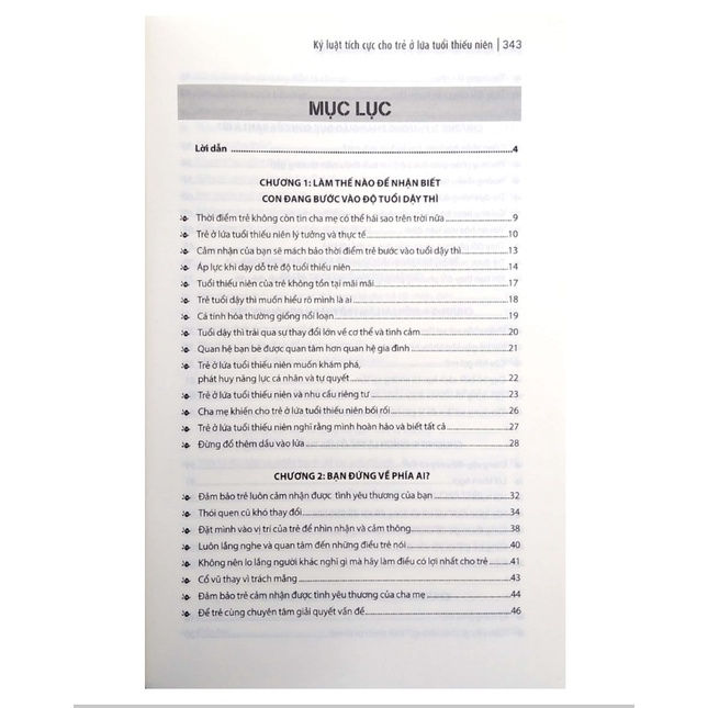 Kỷ luật tích cực (cho trẻ ở lứa tuổi thiếu niên)