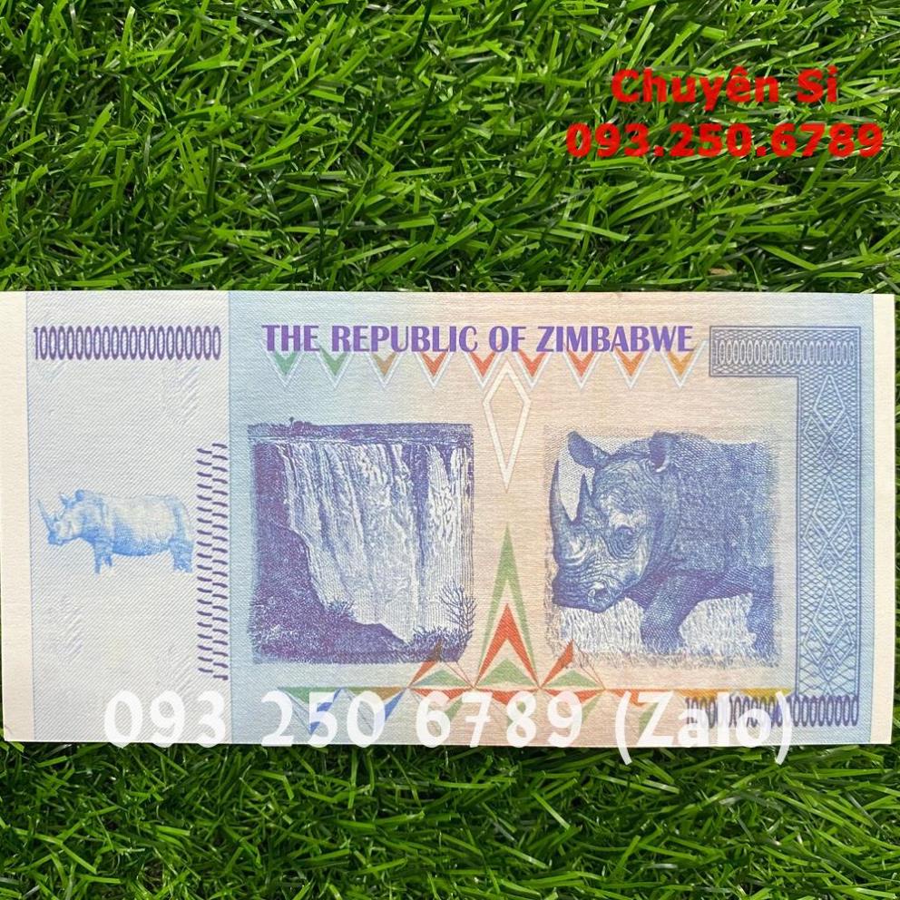 [HỎA TỐC] Tờ Tiền 100 TRIỆU Tỷ Zimbabwe Kỉ Niệm Để Sưu Tầm, Làm Quà Tặng , Quà Tết