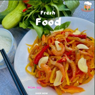 700gr mắm tép đu đủ miền tây chua ngọt, đặc sản miền tây, mắm nhà hưng