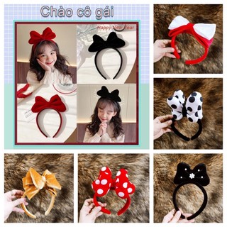 Bờm cài tóc cho bé, cài tóc cho bé gái, bờm noel cho bé, bờm cho bê