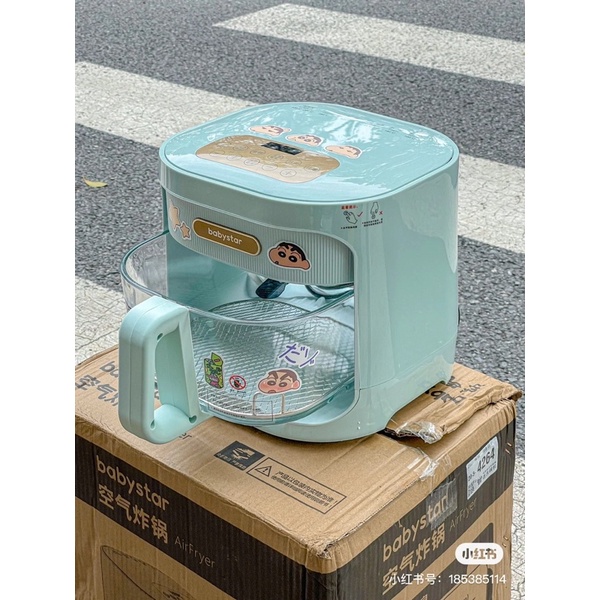 Nồi Chiên Không Dầu BABYSTAR Dung Tích 4,5L - Cáo Đeo Nơ