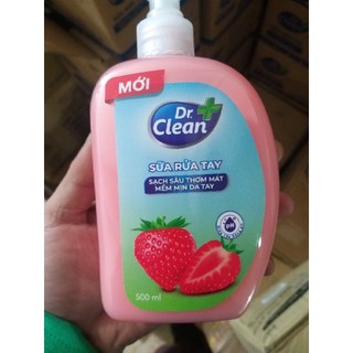 (Combo 5 Chai) Nước rửa tay Dr. Clean 500ml