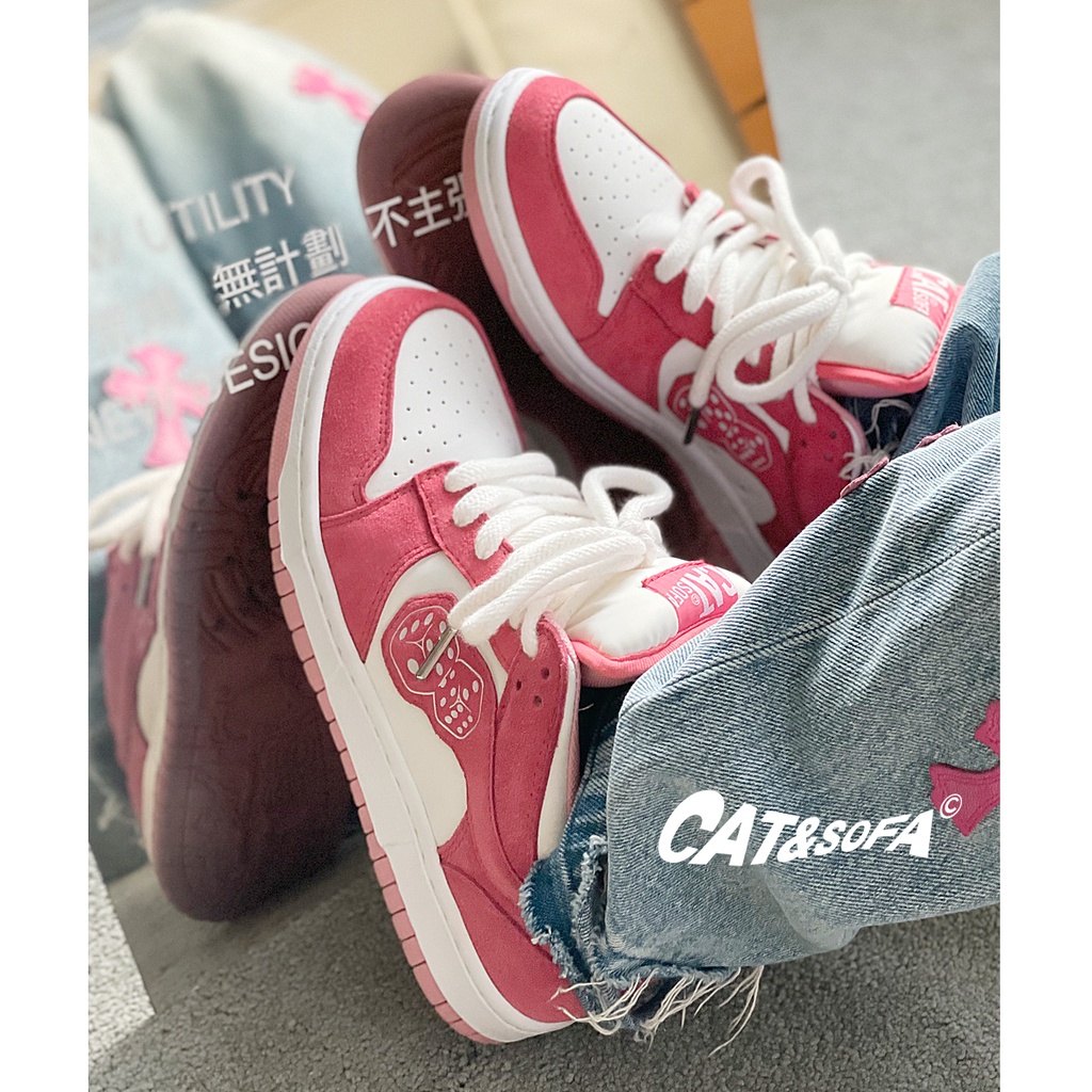 CAT & SOFA - Giày DICEGAME đỏ AC282