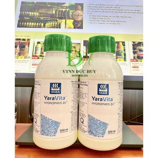 PK Hydrophos Zn phân bón lá hỗn hợp - chai 500ml