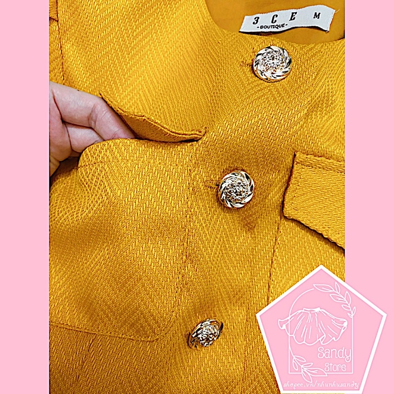 Set áo + chân váy 3CE Boutique