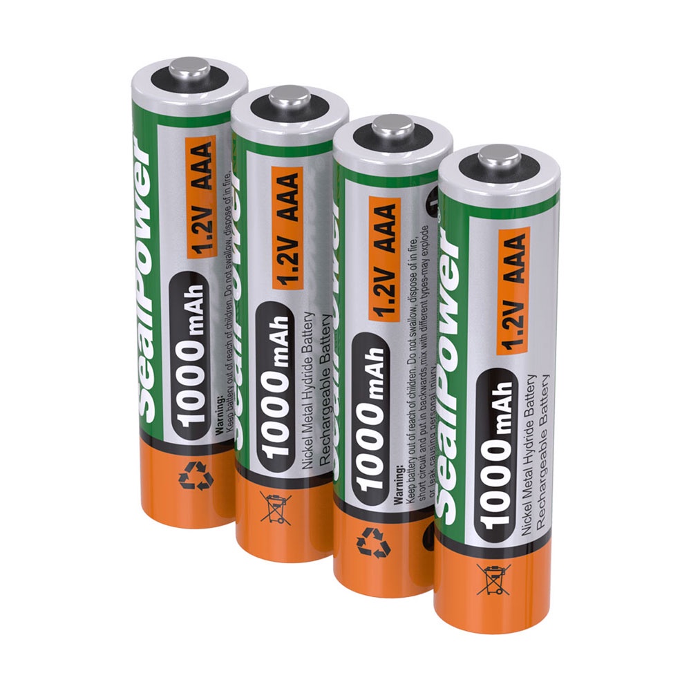 Pin sạc SealPower AAA 1000mAh,pin sạc AAA 1.2V,pin chính hãng SealPower,sạc lại đến 1000 lần!