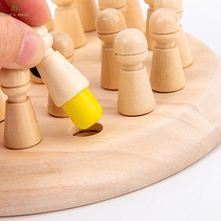 Bộ cờ luyện tập trí nhớ bằng gỗ cho bé