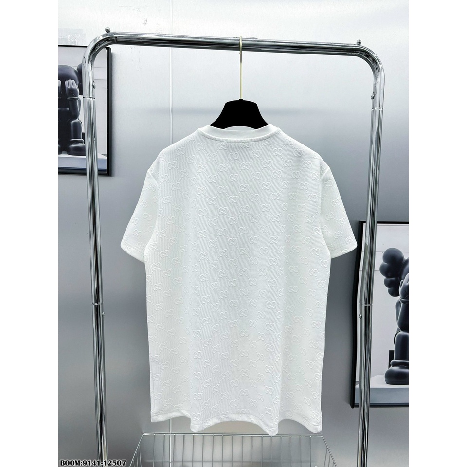 Áo Phông GC Nam Nữ Thêu Chữ Siêu Nét - Áo Phông GC Nam Nữ Dập Vân Nổi Cao Cấp