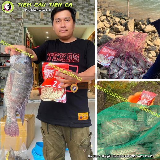👍👍👍Siêu nhạy Rô Phi 250g ✔️Mồi câu rô phi Kim Long Số 1 Số 2✔️Chuyên Rô Phi tự nhiên, dịch vụ, thi đấu🏆🏆🏆