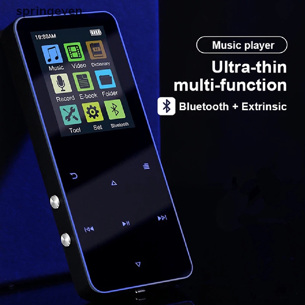 Máy Nghe Nhạc MP3 8GB 16GB 32GB Kết Nối Bluetooth Có Khe Cắm Thẻ Nhớ SD