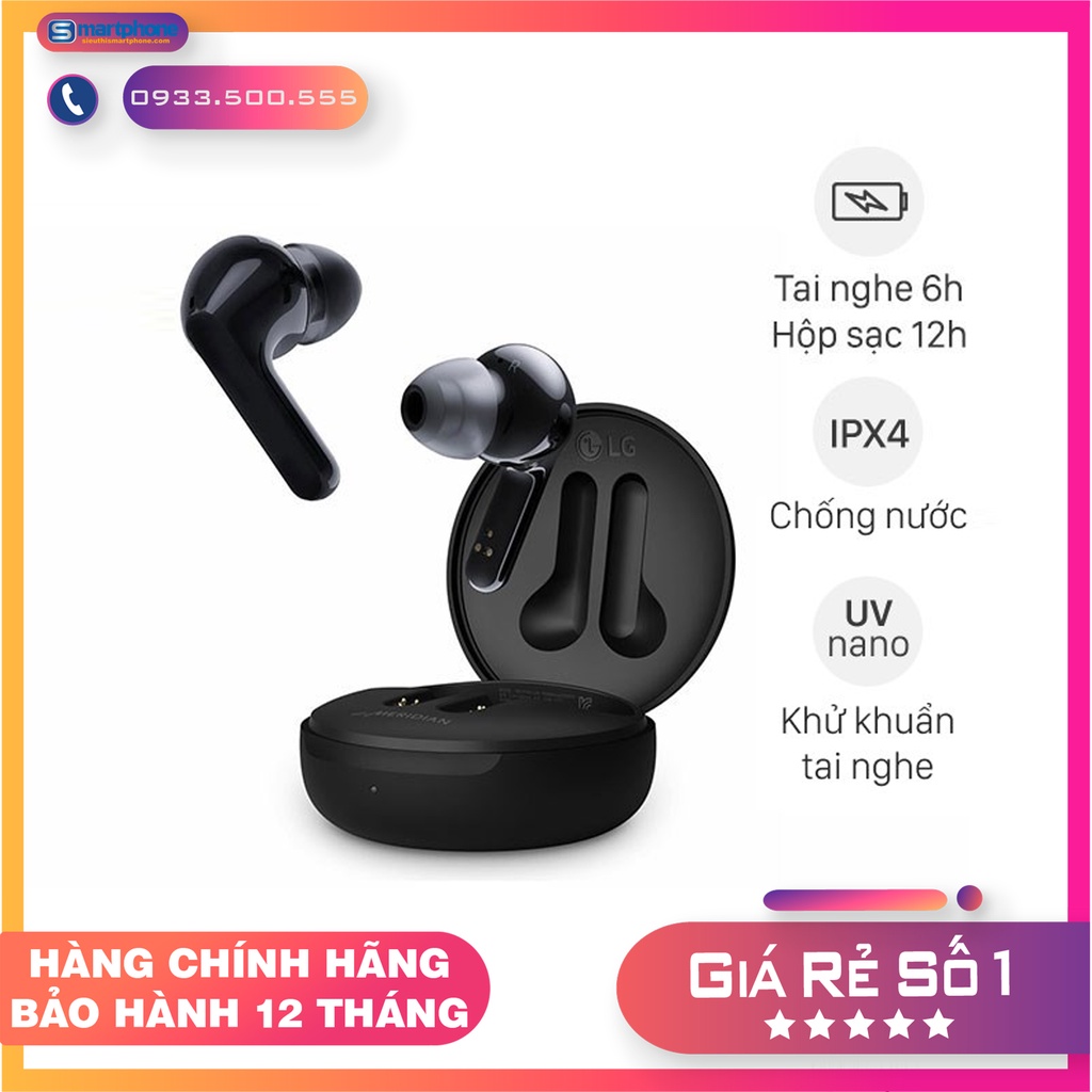 Tai nghe bluetooth 5.0 LG Tone Free FN6 - Hàng mới Fullbox bảo hành 6 tháng lỗi 1 đổi 1