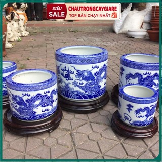 [Đồ thờ cúng] Kỷ tròn, Đế bát hương, Đôn gỗ màu nâu trầm cao cấp hình tròn đường kính từ 12~20 cm, Đồ thờ cao cấp