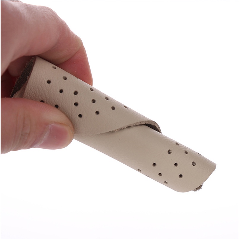 Cặp lót giày cao gót mũi tròn đệm nửa bàn chân trước chất liệu da bò thoáng khí - hickies lacing system
