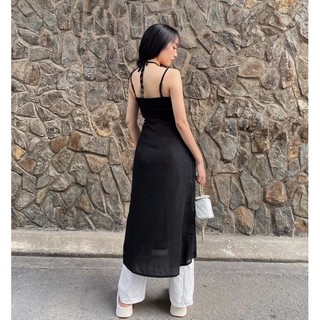 áo xẻ tà dio top