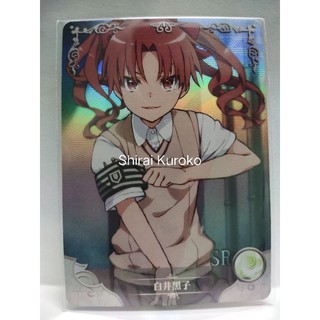 Thẻ Waifu Các Nhân Vật Trong Cấm Thư Ma Thuật Index kèm sleeve