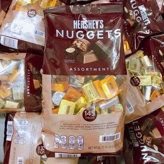 Kẹo socola hershey's nuggets 145 viên 1.47kg - hàng mỹ