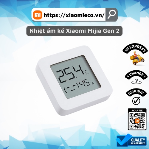 Nhiệt kế, ẩm kế thông minh Xiaomi Mijia Gen 2