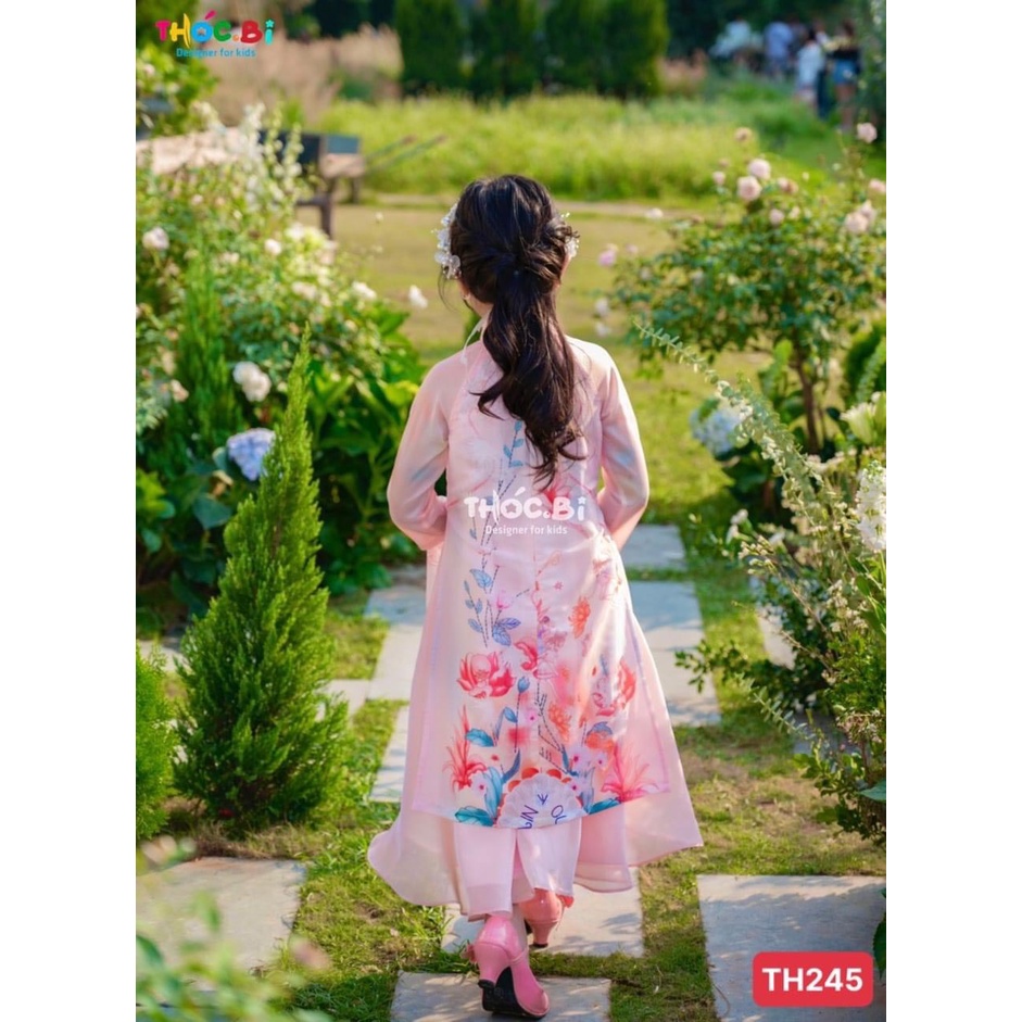 Áo Dài Tết Cho Bé Gái Cách Tân