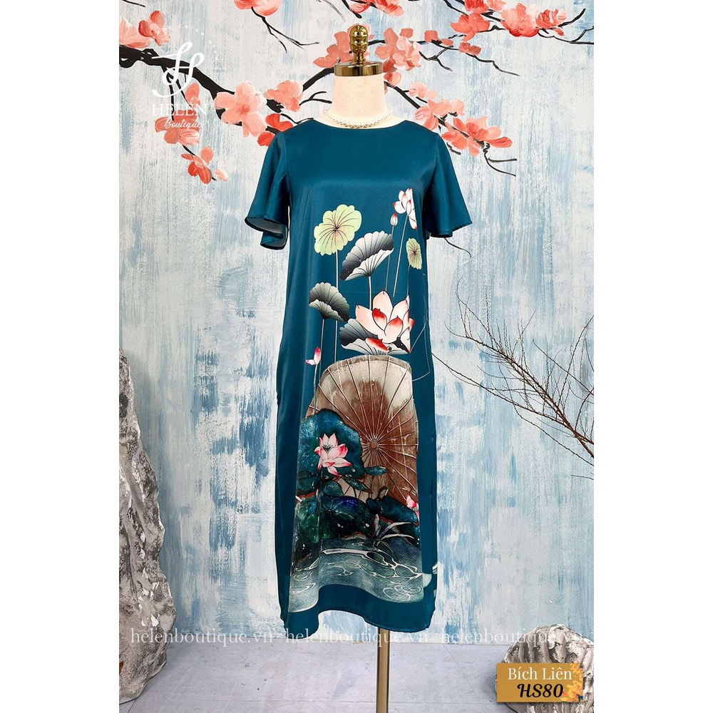 Đầm Lụa Bích Liên - Sắc Xuân 2023 - Helen Boutique