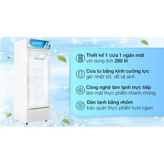 Tủ mát Hòa Phát HSC 700F1R1 280 lít 1 cánh giá rẻ