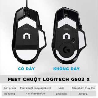Feet Chuột Logitech G502 X PLUS