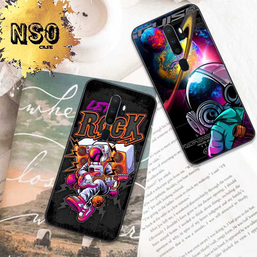 Ốp Oppo A5 2020 - A9 2020 In Hình Họa Tiết Vũ Trụ Phi Hành Gia Đẹp Hot Trend 2023