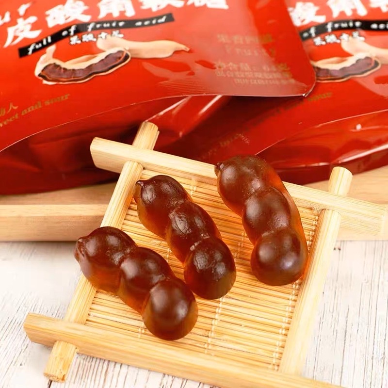 Kẹo dẻo me - cam🍊 - sầu riêng - đào trắng 🍑 bóc hot hit