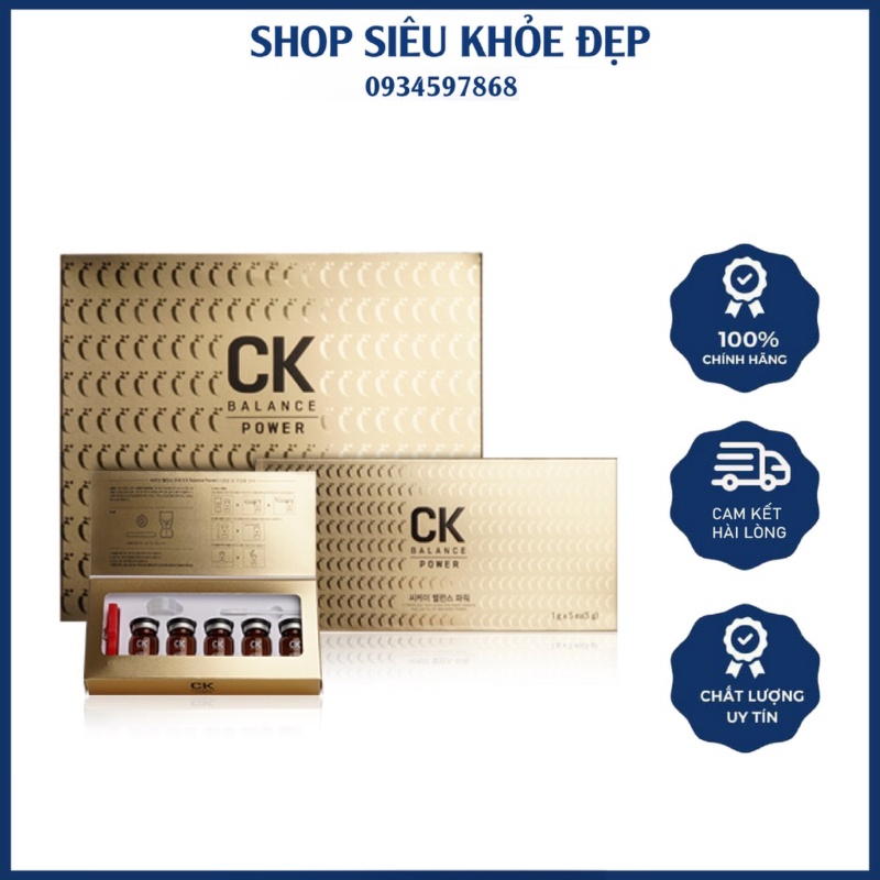 Bột Sâm Ck Balance Power (5 lọ/Hộp Nhỏ) - Hàng Chính Hãng