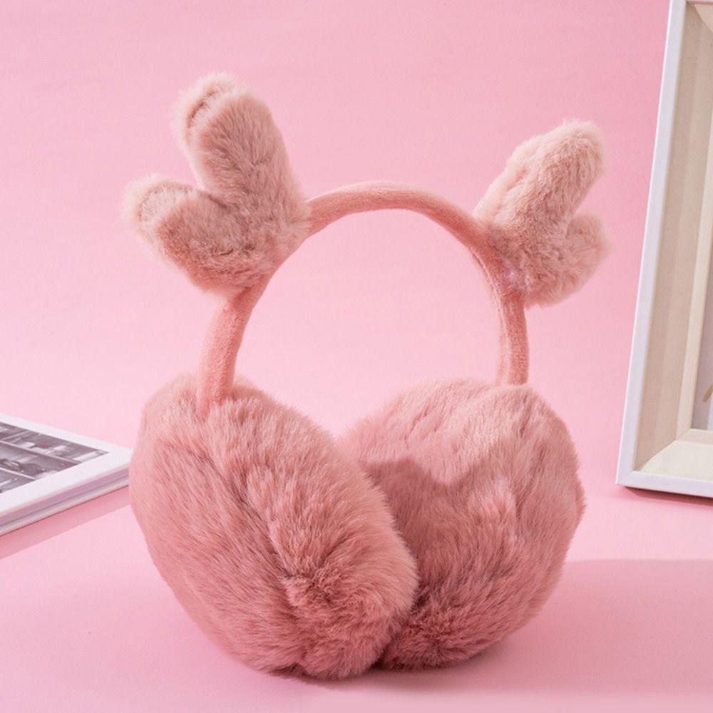 Chụp Tai Giữ Ấm Hình Sừng Hươu Cao Cấp Dành Cho Người Lớn Sự Bảo Vệ