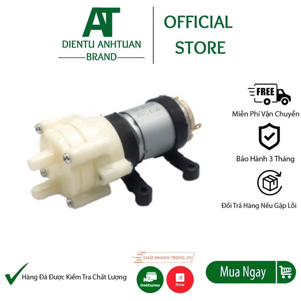Máy Bơm Bể Cá 12V, Máy Bơm Nước Mini, Máy Bơm DC12V