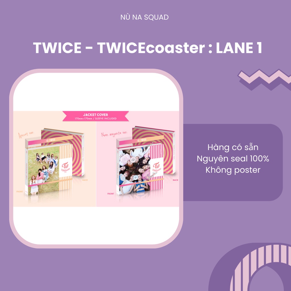 Bộ album TWICE - TWICEcoaster : LANE 1