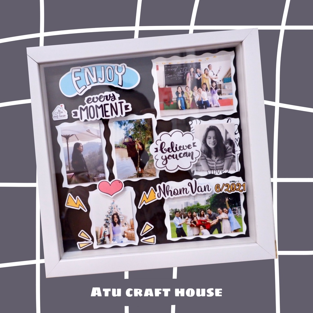 Khung Hình Fairwell - Quà Tặng Chia Tay Đồng Nghiệp - Khung Hình Scrapbook Handmade