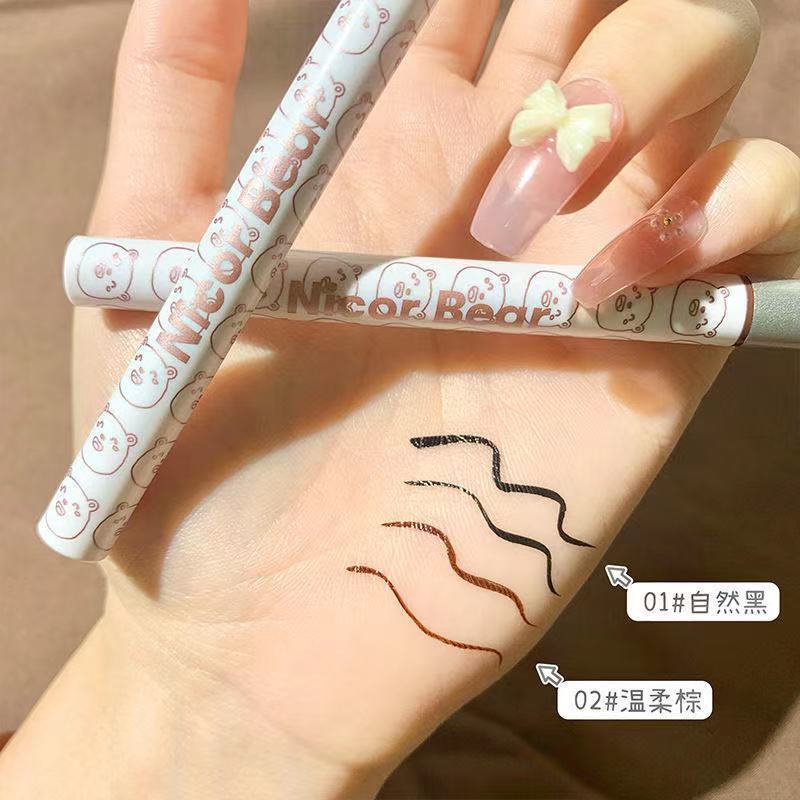 Bút Kẻ Mắt Chống Nước Không Nhòe Màu Sắc Mịn Màng Dành Cho Người Mới Bắt Đầu JP5