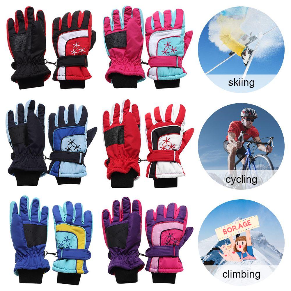 1 Đôi Găng Tay Trượt Tuyết Phủ Toàn Diện Chống Gió &amp; Nước