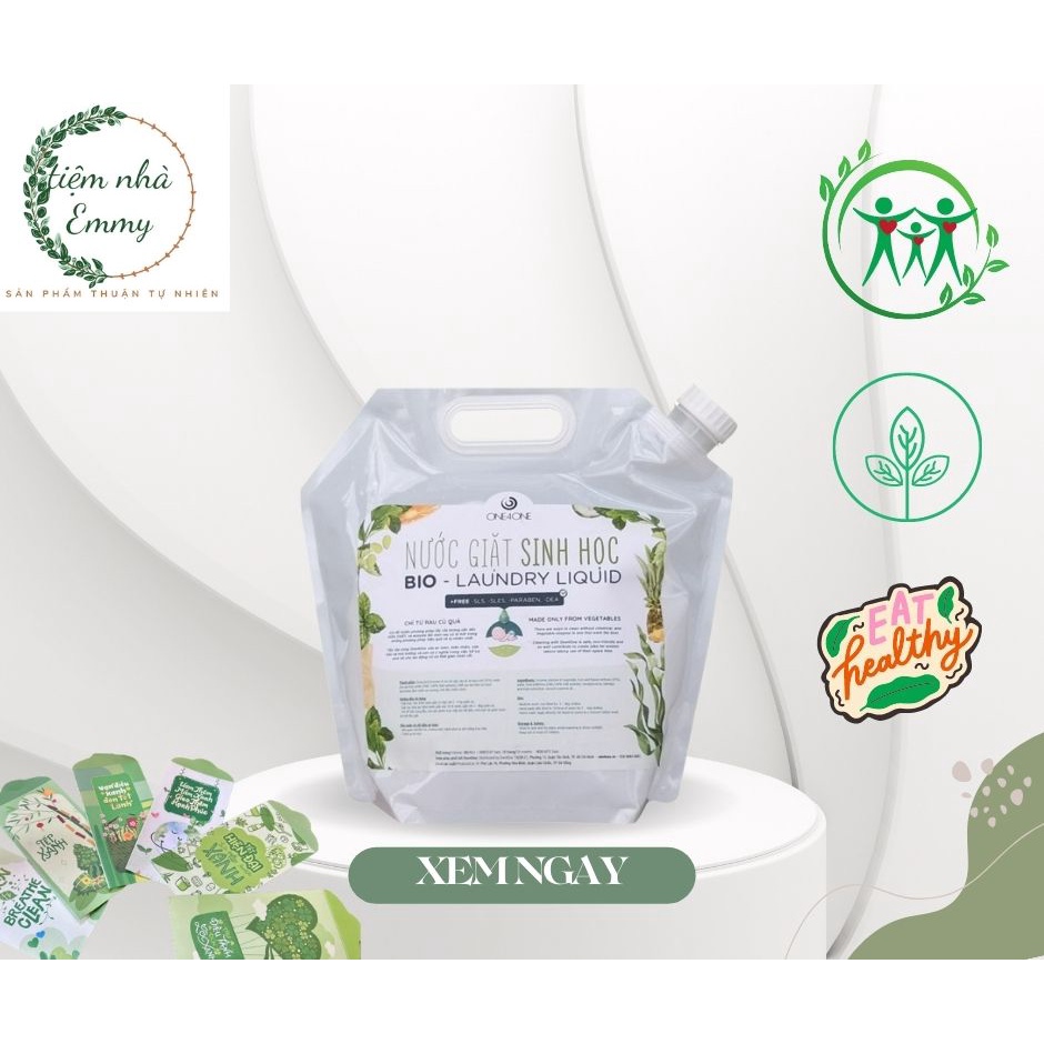 Nước rửa chén sinh học One4one lên men từ rau củ quả Sạch và Lành