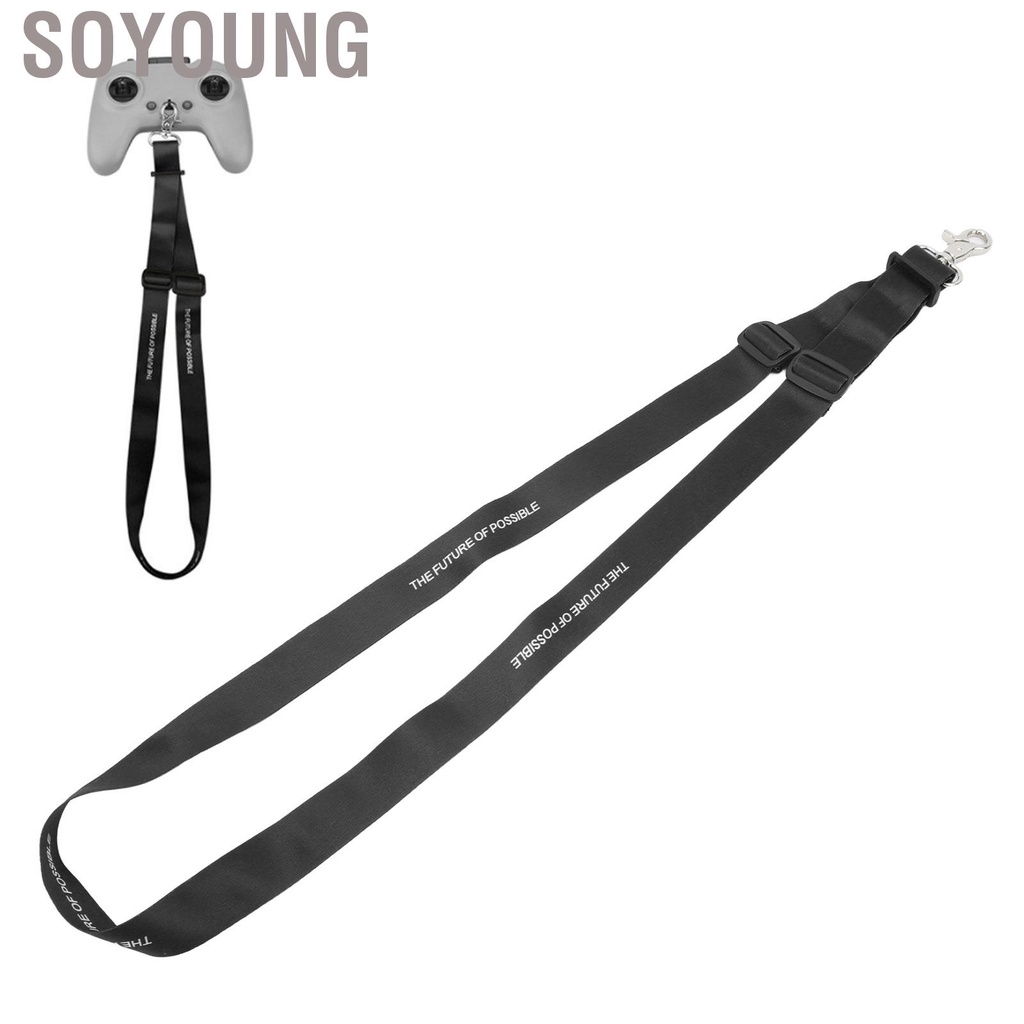 Soyoung Remote Controller Lanyard Neck Strap Nylon Hanging Safety with Adjustable Buckle for FPV