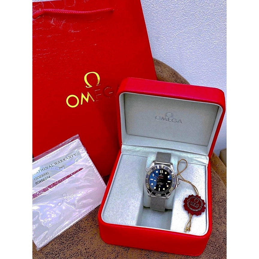ĐỒNG HỒ OMEGA SEMASTER DIVER 007 EDITION -41MM- AUTOMATIC-  BẢO HÀNH 24 THÁNG