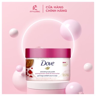 Tẩy tế bào chết dove lựu mỹ 298g