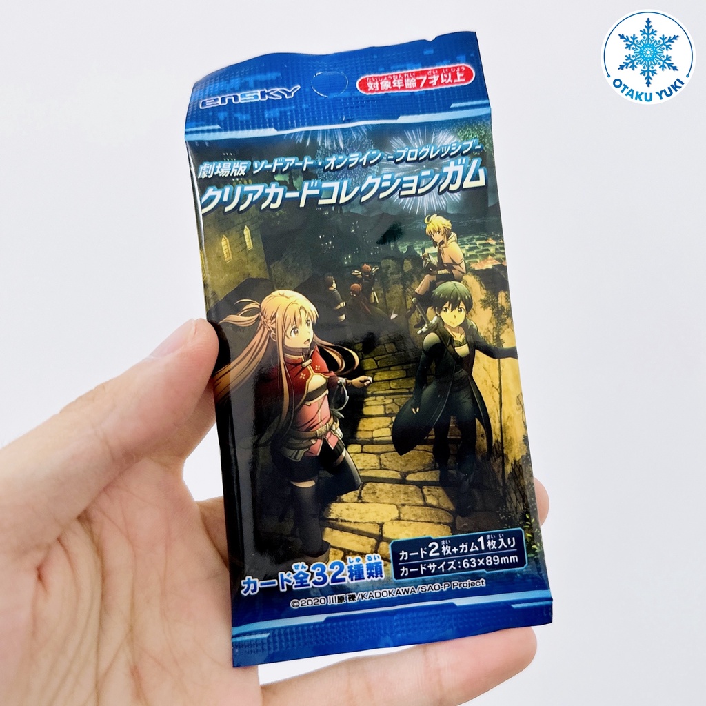 Gói Thẻ Nhân Phẩm Clear Card Sword Art Online SAO