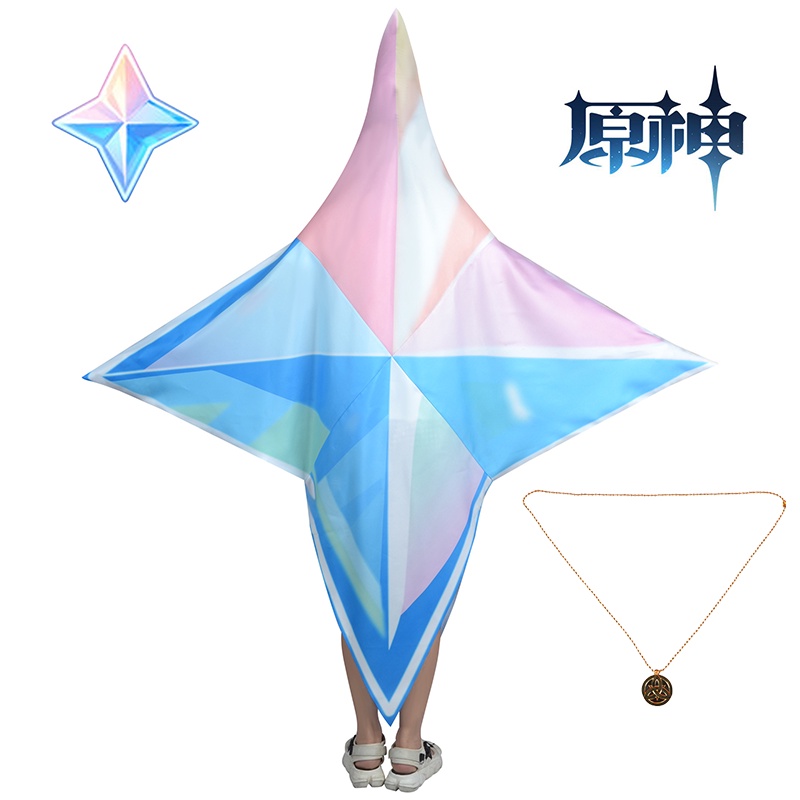 Halloween Genshin Impact Primogems Crystal Cosplay Costume Party Fan Gifts