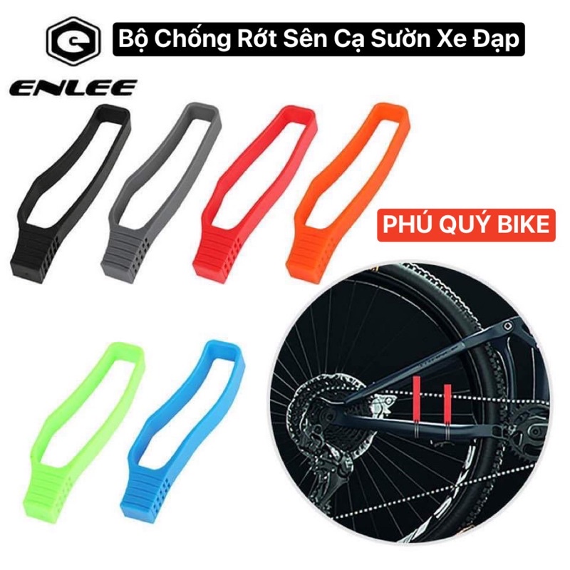 Bộ Miếng Chống Rớt Sên Cạ Sườn Xe Đạp ENLEE (1 Bộ)