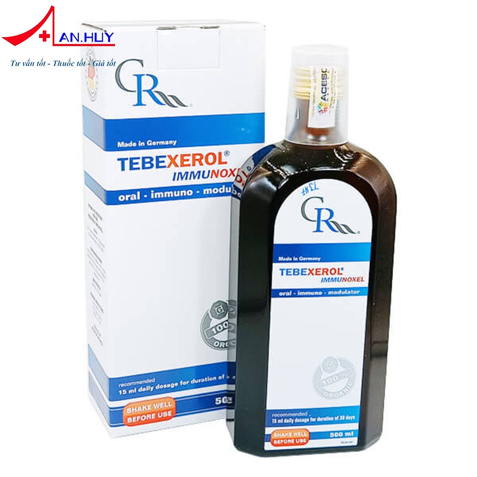 Tebexerol CHÍNH HÃNG từ ĐỨC giúp giải độc, bảo vệ gan, tăng cường miễn dịch cho cơ thể