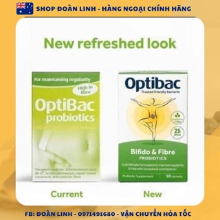 Men táo men vi sinh optibac xanh lá của Anh 30 gói-OptiBac Probiotics For Maintaining Regularity, Date 2025