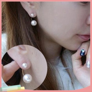 Bông tai đính hạt ngọc trai giả xinh xắn cho nữ