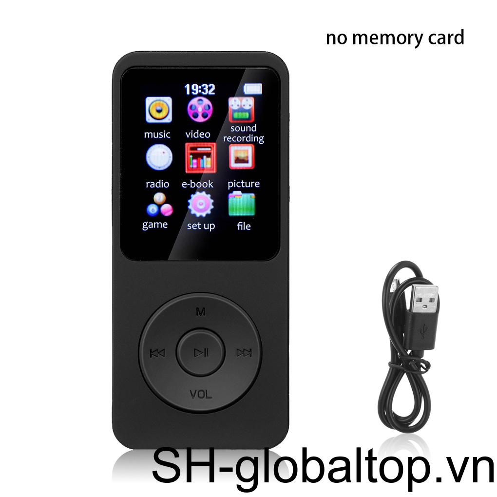 Đài Phát Thanh MP3 MP4 Bluetooth 5 0 Di Động 1 / 2 / 3 Có Mic Hỗ Trợ Ghi Âm / Ghi Âm / Video / Chạy Bộ