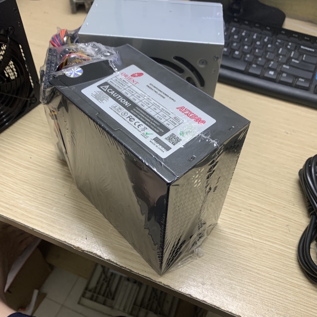 Nguồn máy tính Orient ATX 450/ ATX 500- Hàng nhập khẩu chính hãng bảo hành 3 năm- tặng dây nguồn