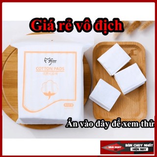 Bông tẩy trang cotton pad 222 miếng cotton pads dụng cụ trang điểm bong tay trang chính hãng